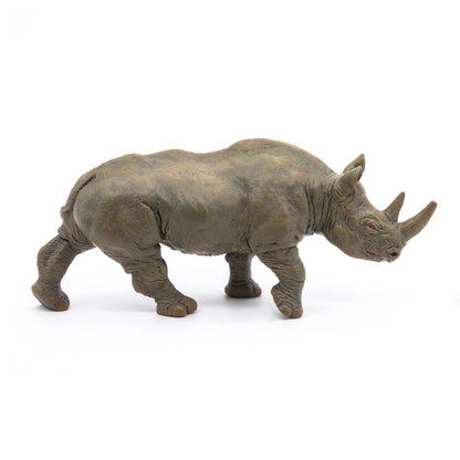 Figurine Rhinocéros noir Papo - animal sauvage