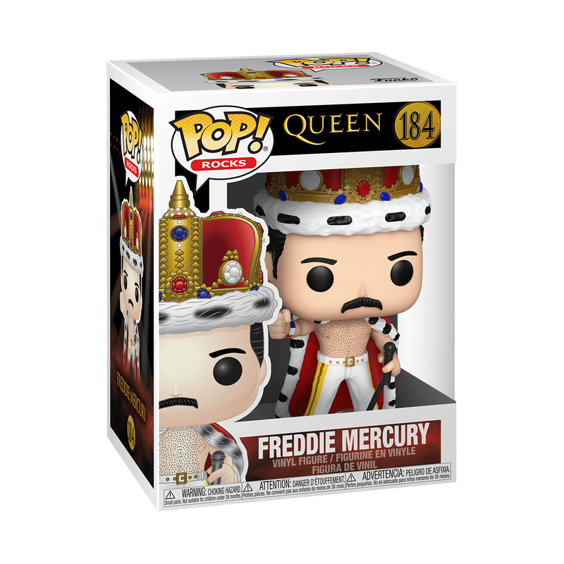 Freddie Mercury come Re 