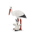 Stork and Baby Figurine