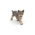 Figurine Louveteau gris
