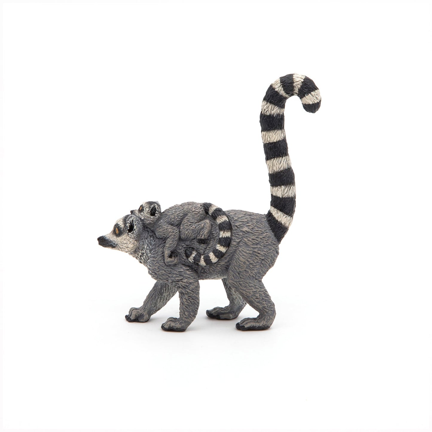 Figurine Lémurien et son bébé