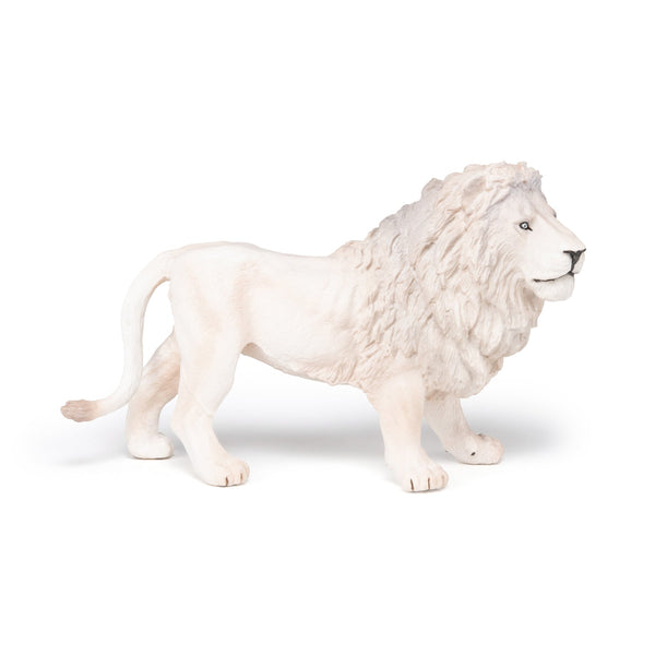 Figurine Grand lion blanc Papo - figurine géante