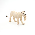 Figurine Lionne blanche avec lionceau