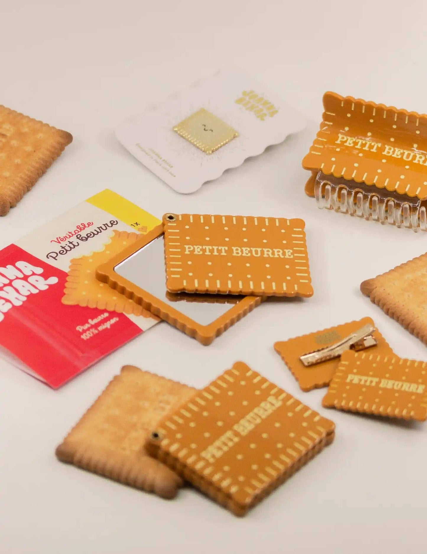 Miroir – de poche biscuit Petit Beurre design soigné | Joanna Behar – vue 4