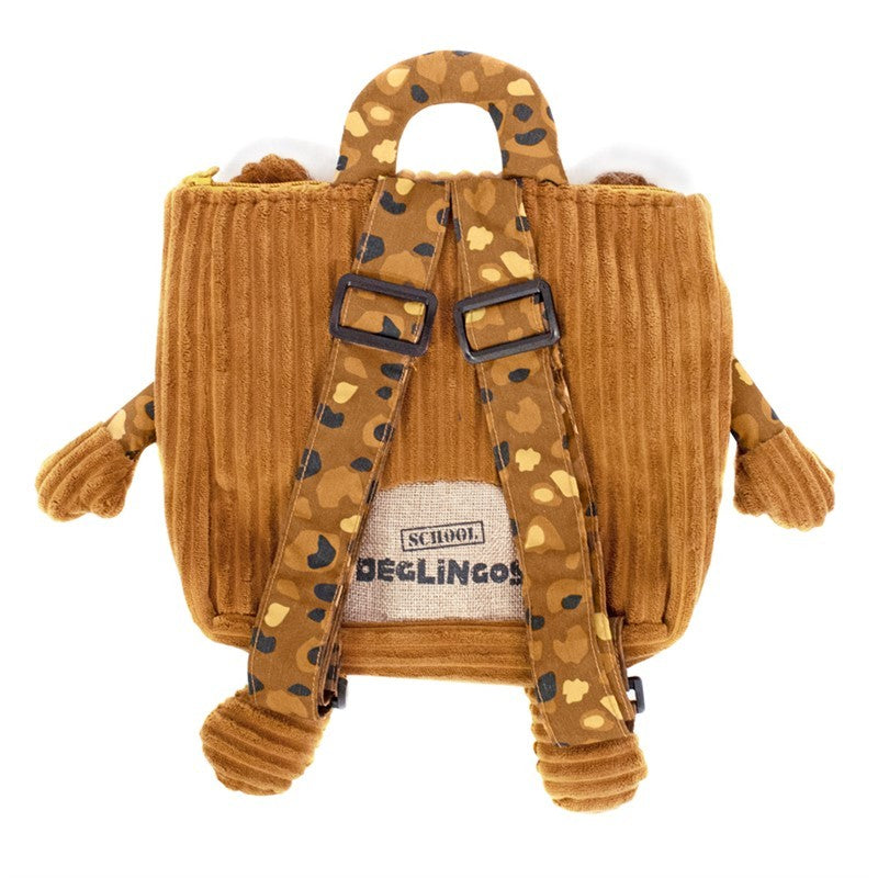 Sac à dos velours côtelé Spéculos le tigre