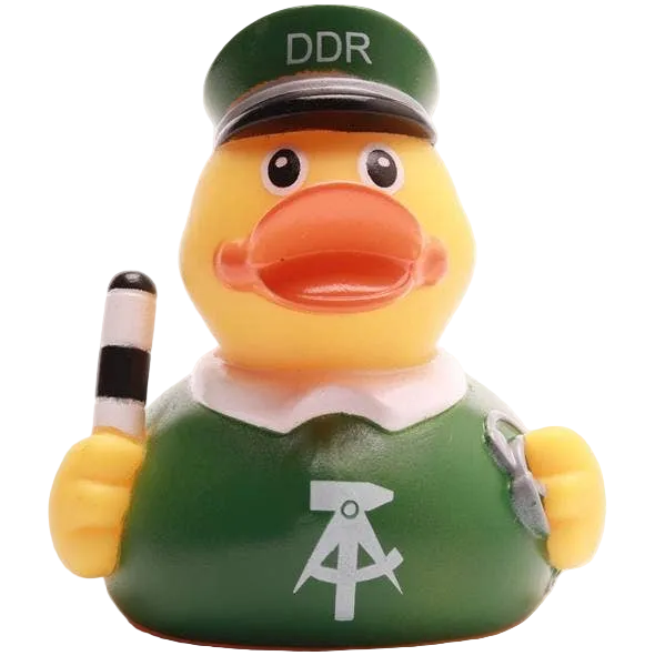 Pato policial popular da RDA
