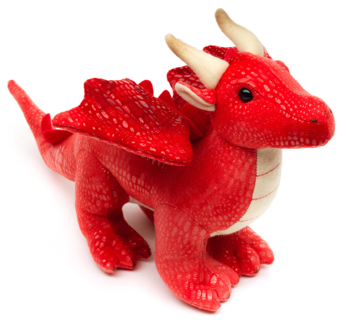 Peluche dragon rouge Uni Toys