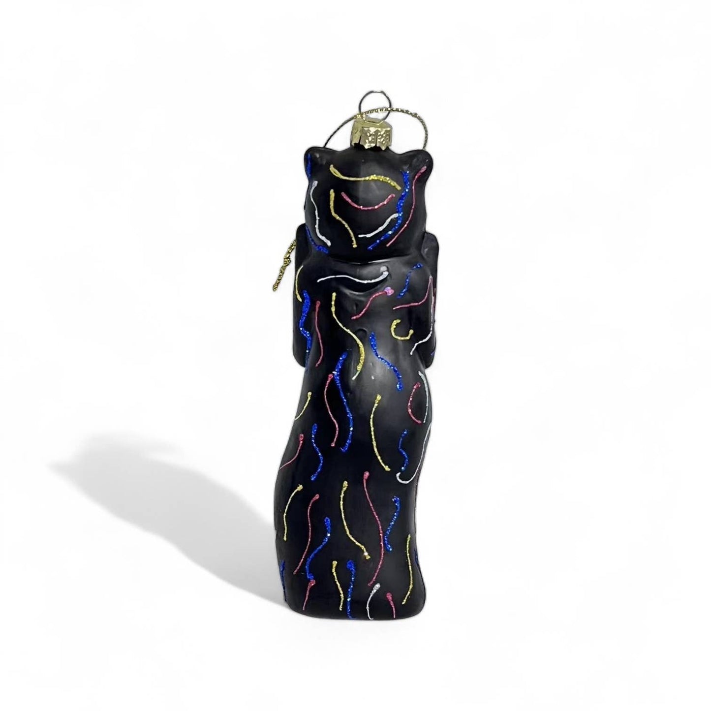 Adorno navideño Gato "El Grito"