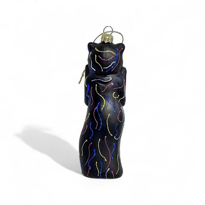 Adorno navideño Gato "El Grito"