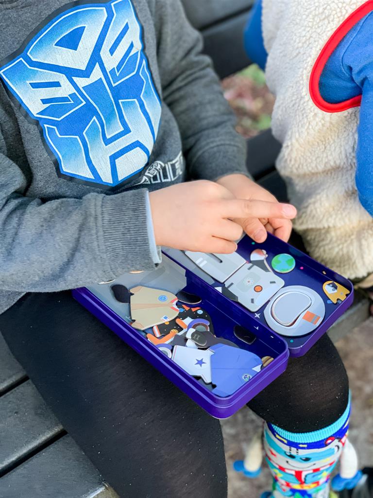 Boîte De Puzzle Magnétique - Aventuriers De L'espace