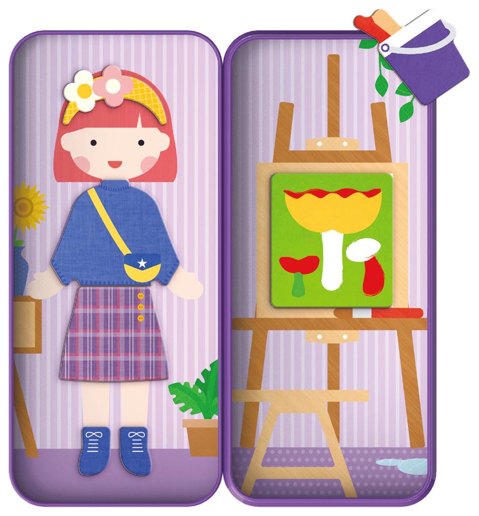 Caja de rompecabezas magnética - Artista