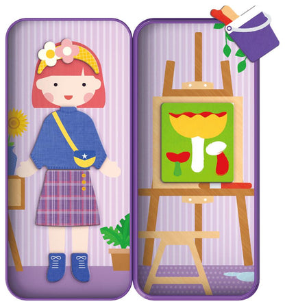 Caja de rompecabezas magnética - Artista