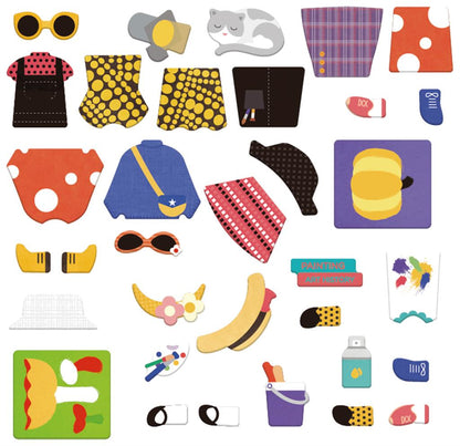 Caja de rompecabezas magnética - Artista