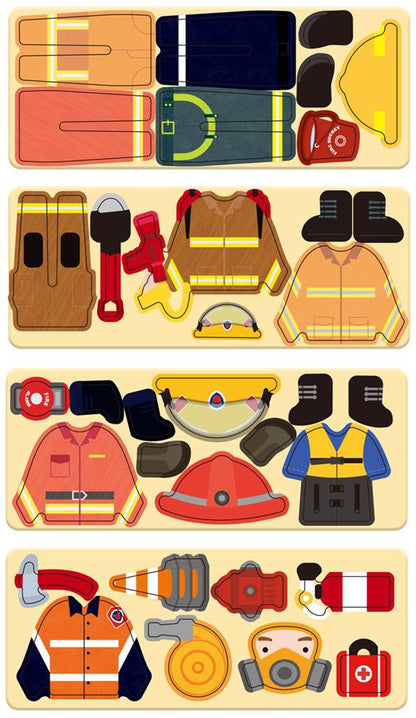 Magnetic Puzzle Box - Firefighter