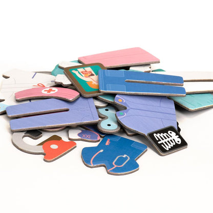 Caja de rompecabezas magnética - Doctor