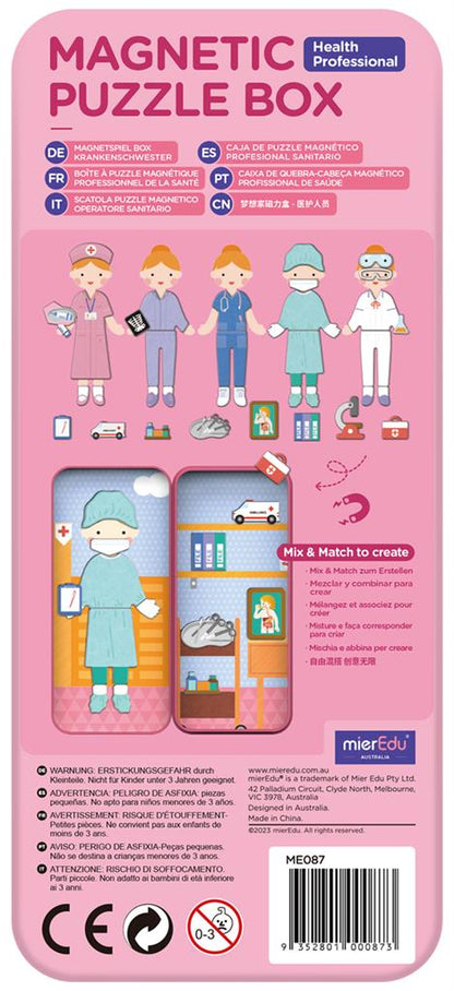 Caja de rompecabezas magnética - Doctor