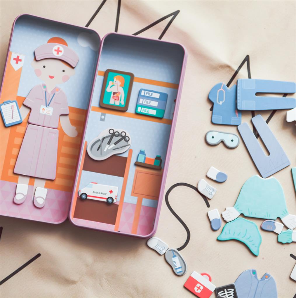 Caja de rompecabezas magnética - Doctor