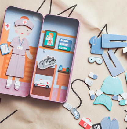 Caja de rompecabezas magnética - Doctor