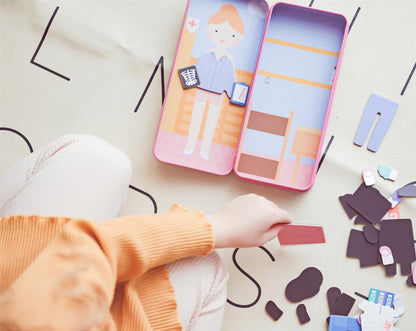 Caja de rompecabezas magnética - Doctor