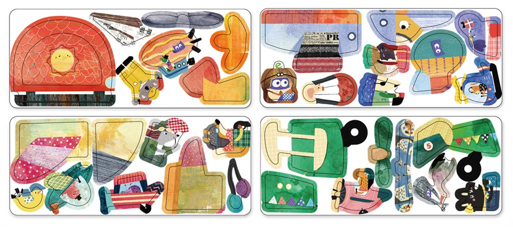 Caja de rompecabezas magnética - Aviones