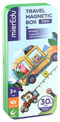 Caixa de Puzzle Magnético - Véhicules