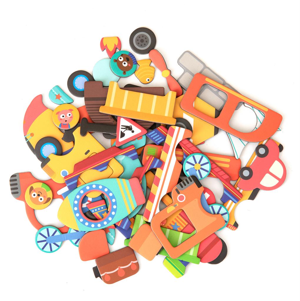 Livre magnétique - Véhicules