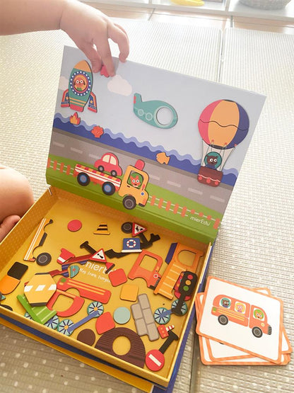 Livre magnétique - Véhicules