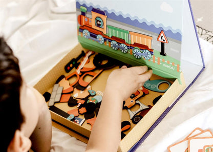 Livre magnétique - Véhicules