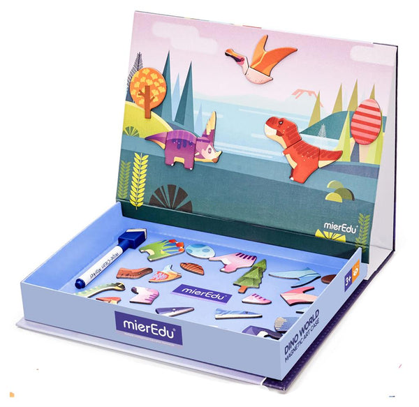 Libro magnético - El mundo de los dinosaurios
