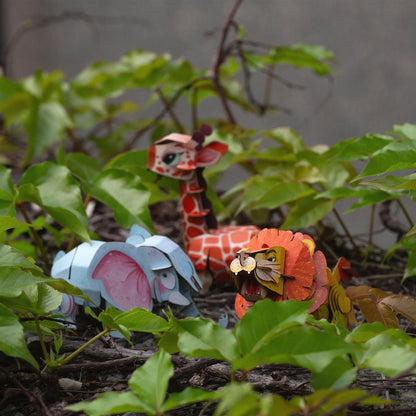 Rompecabezas de construcción 3D - Elefante africano