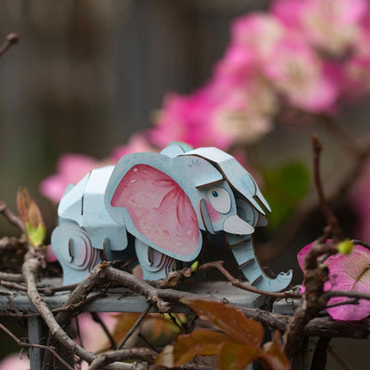 Rompecabezas de construcción 3D - Elefante africano