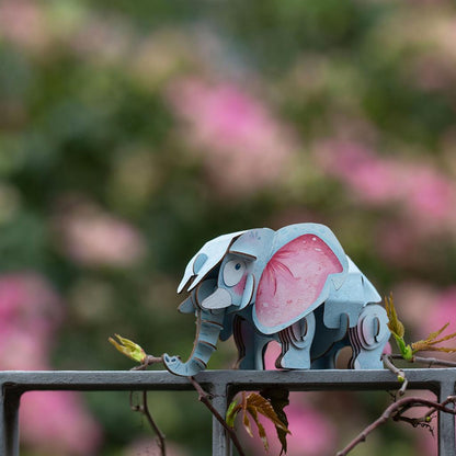 Rompecabezas de construcción 3D - Elefante africano