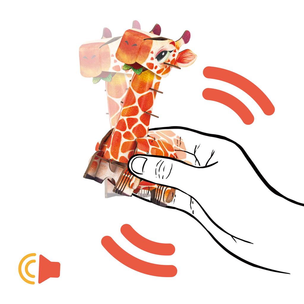 Rompecabezas 3D - Jirafa