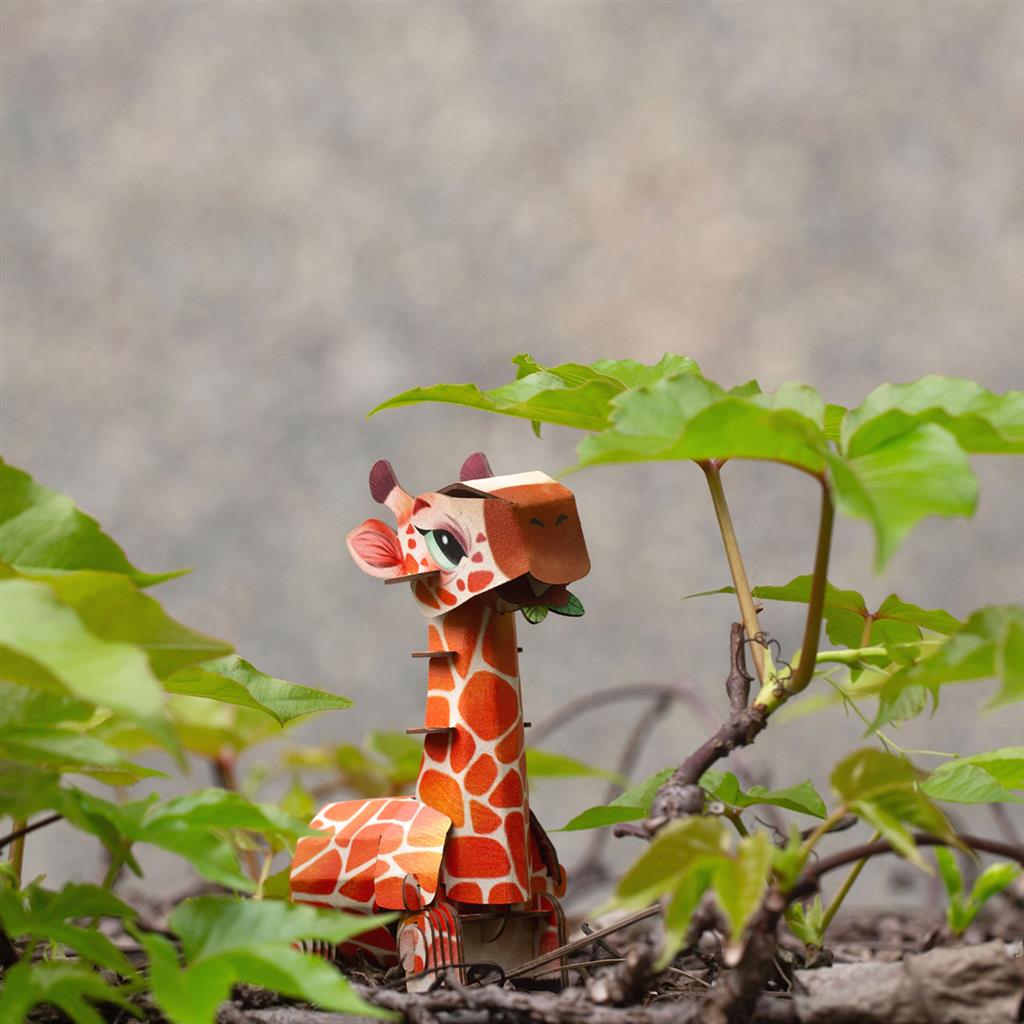 Rompecabezas 3D - Jirafa