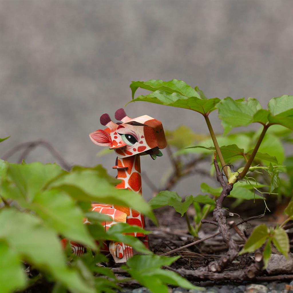 Rompecabezas 3D - Jirafa