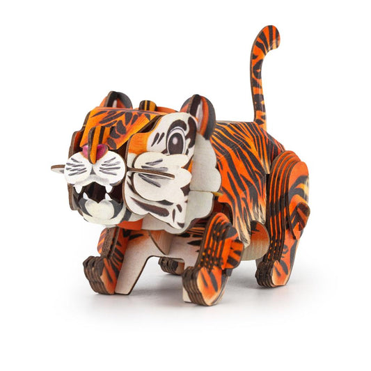 3D Puzzle Construction - Tiger