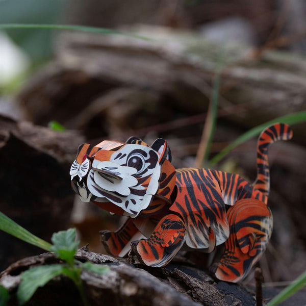 Costruzione di puzzle 3D - Tigre