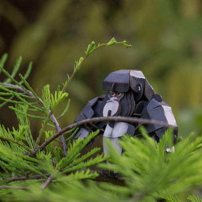 3D Construction Puzzle - Gorilla