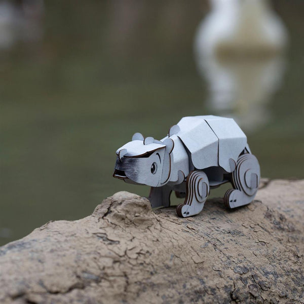 Puzzle di costruzione 3D - Orso polare