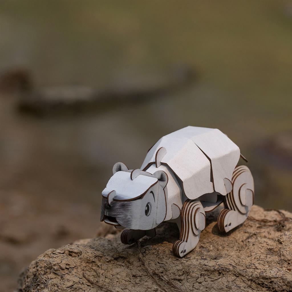 Puzzle 3D Construction - Ours Polaire