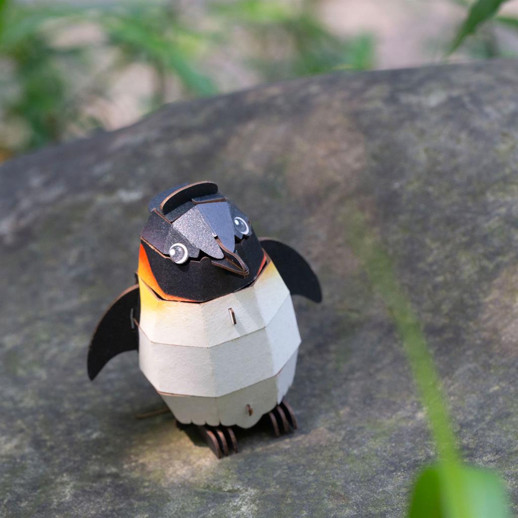 Puzzle 3D Construction - Manchot Empereur