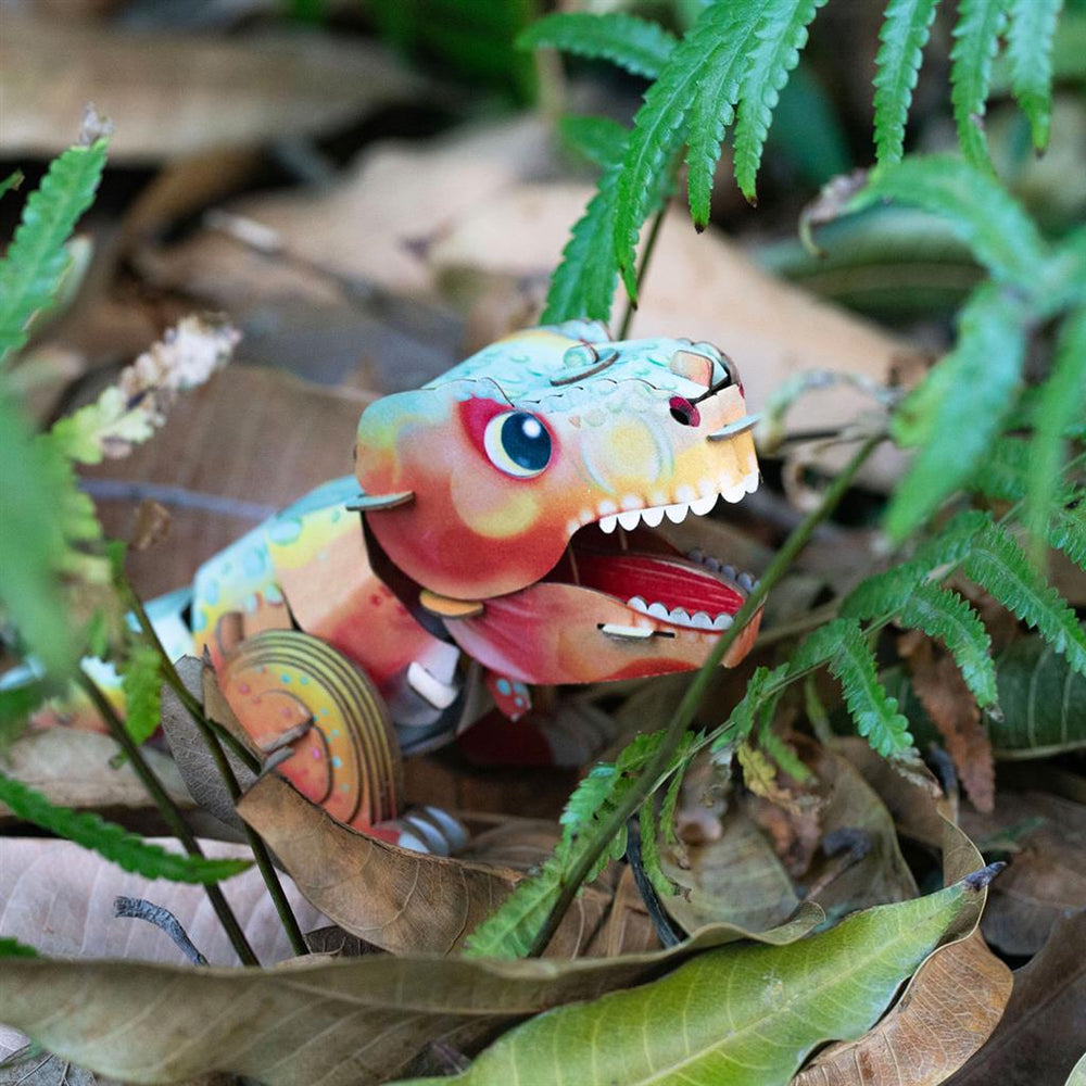Puzzle 3D de construção - Tiranossauro Rex