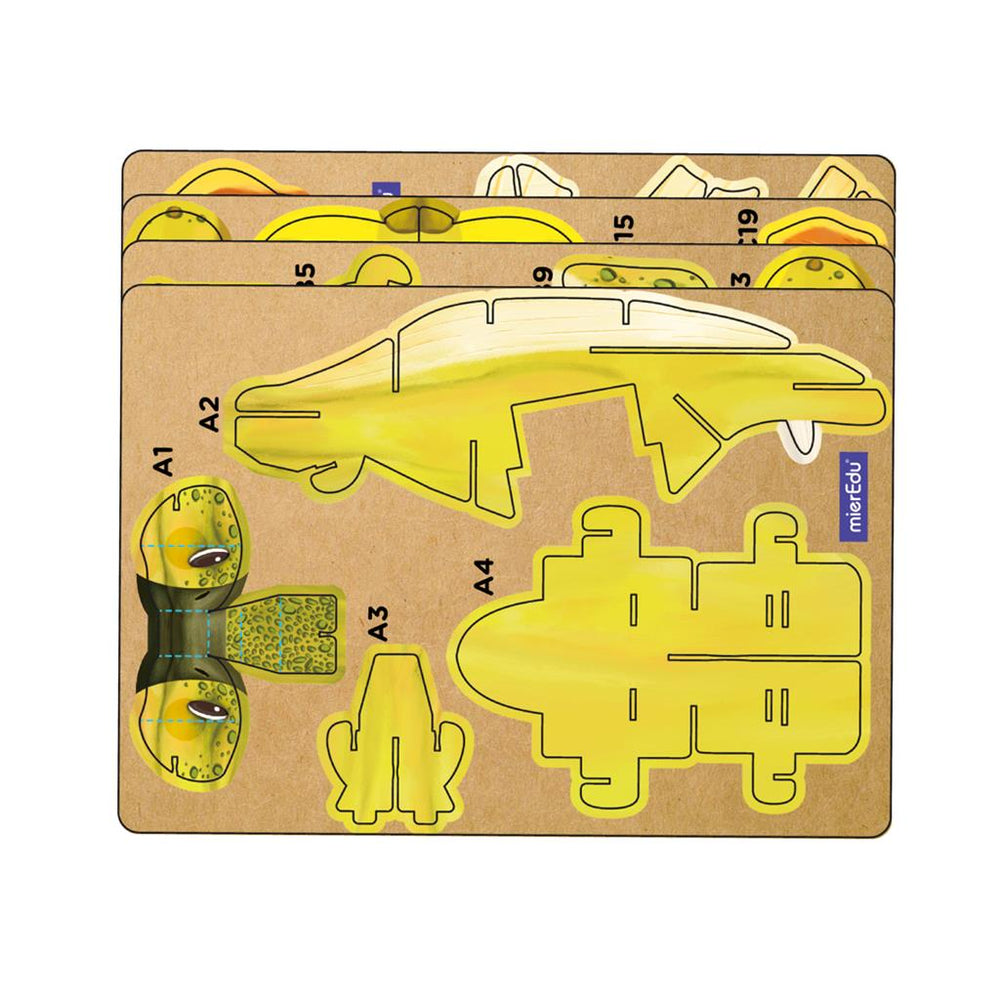 Costruzione di puzzle 3D - Stegosauro