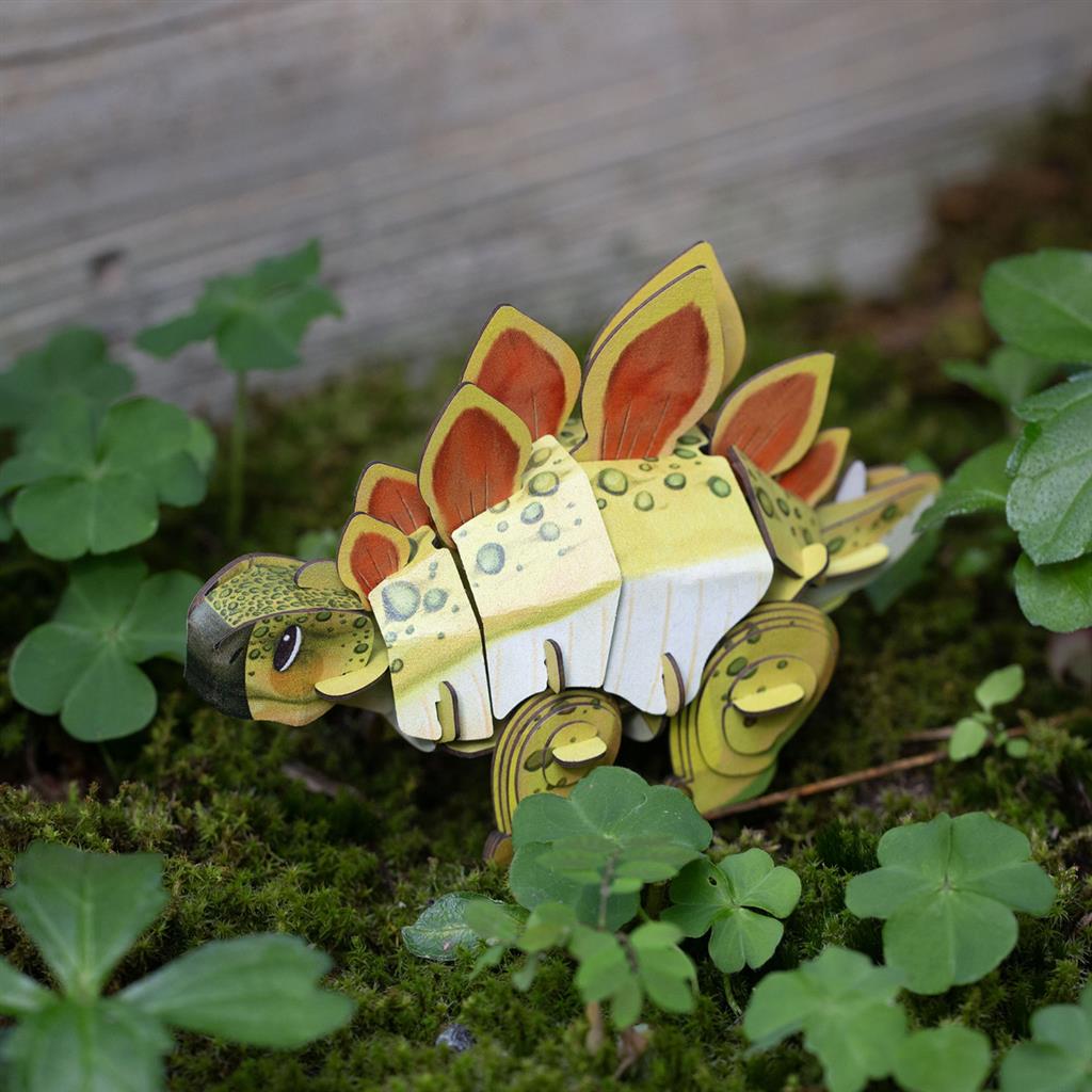 Rompecabezas 3D - Estegosaurio