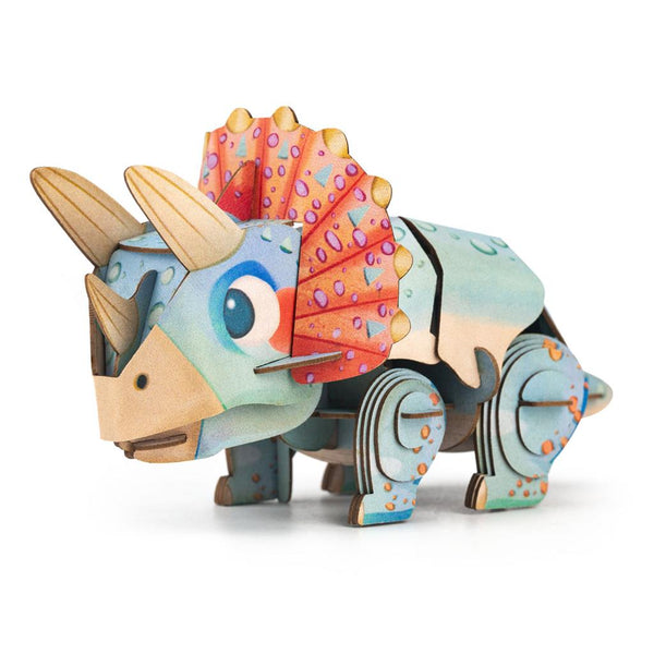 Rompecabezas 3D - Triceratops