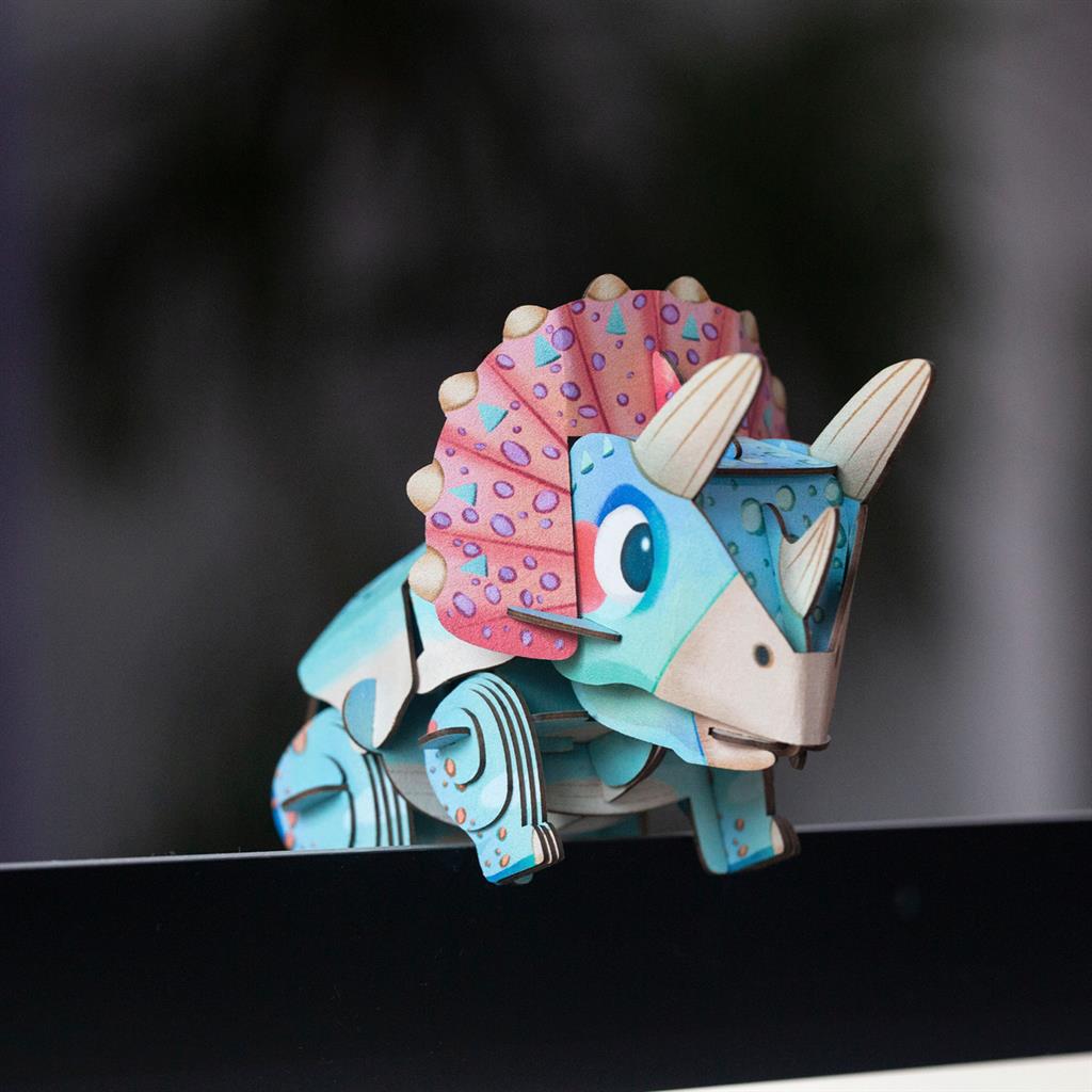 Costruzione di puzzle 3D - Triceratopo