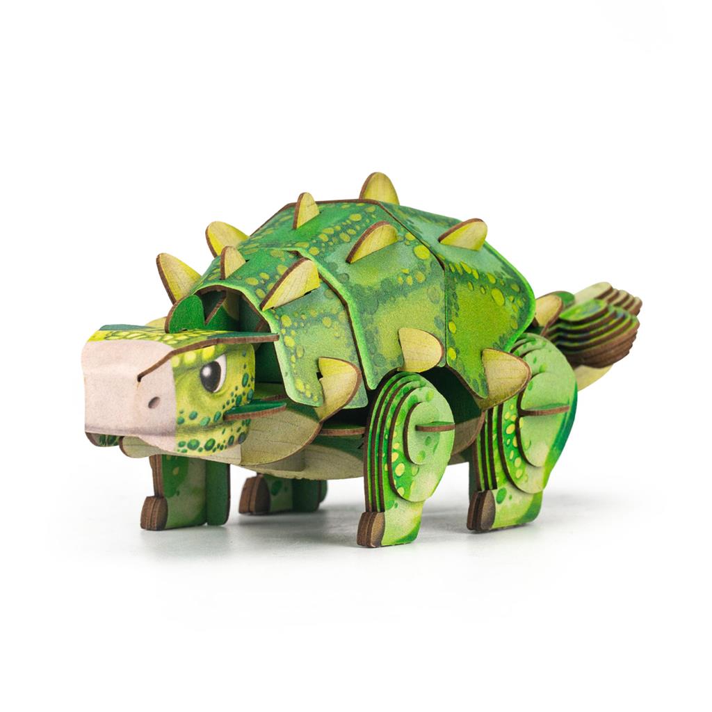 3D Puzzle Construction - Ankylosaurus