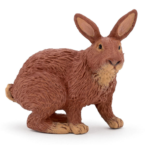 Figurine Lapin marron Papo - animal de la ferme