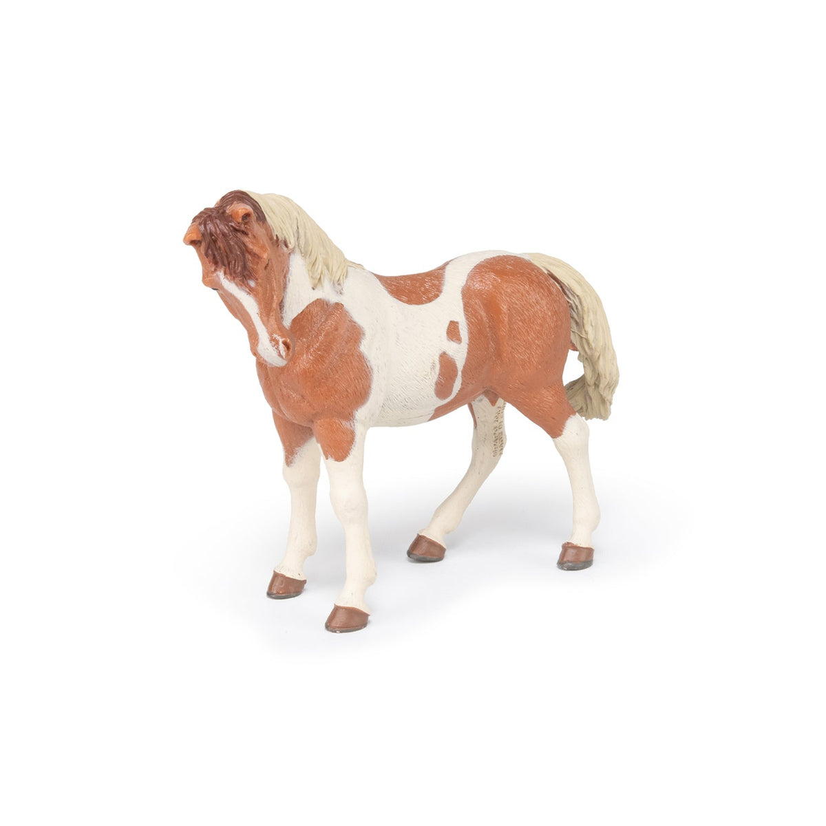 Figurine Jument pinto