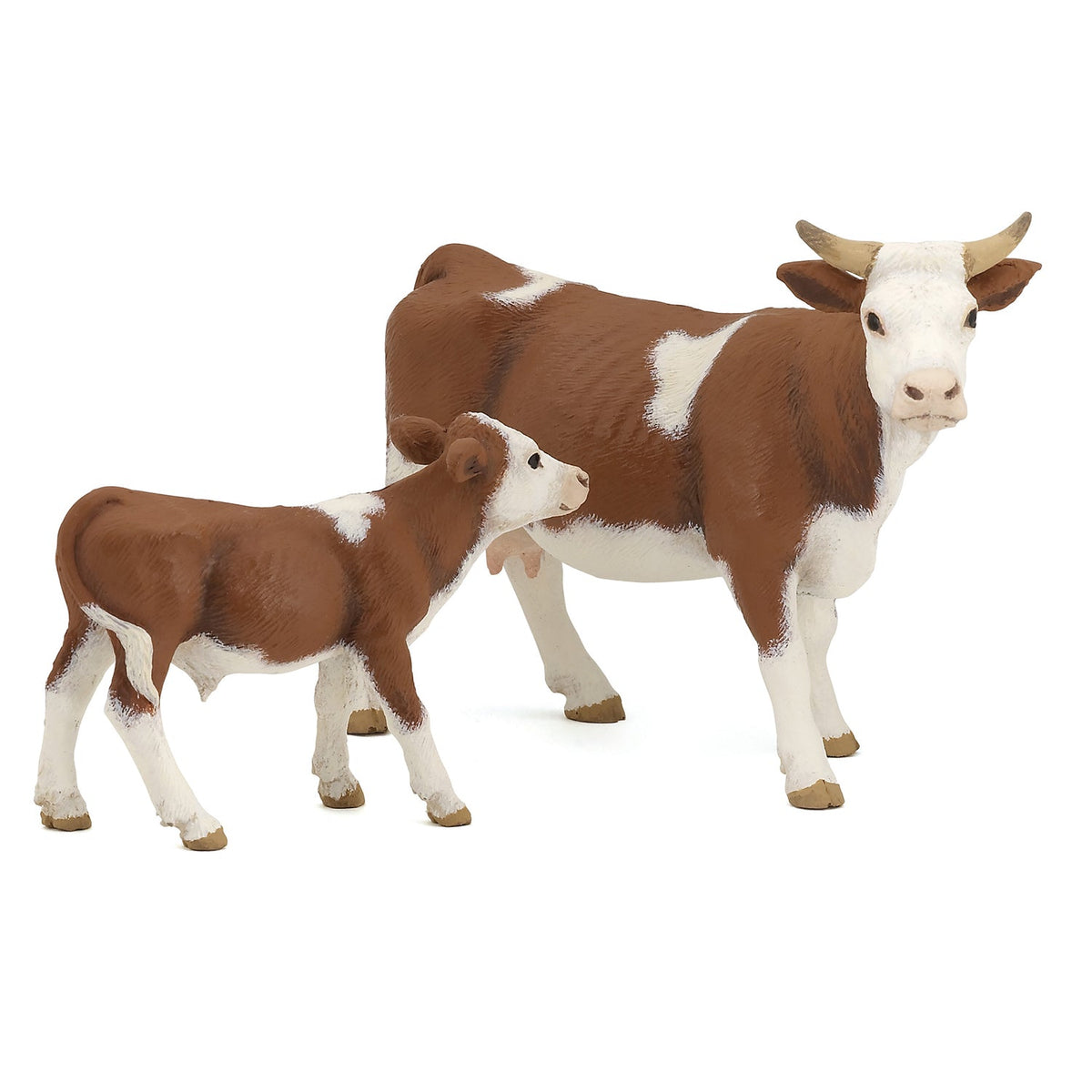 Figurine Veau simmental